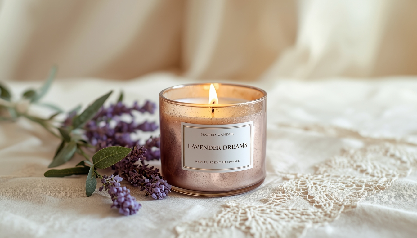 Lavender Dreams scented candle